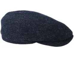 Driver Wool Navy Flat Cap - Stetson -Stetson 4043898779159 3 scaled