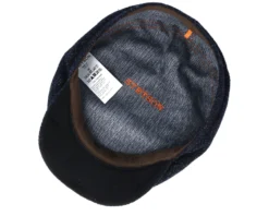 Driver Wool Navy Flat Cap - Stetson -Stetson 4043898779159 4 scaled