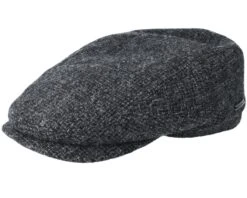 Driver Wool Grey Flat Cap - Stetson