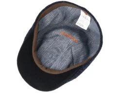 Texas Wool Navy Flat Cap - Stetson -Stetson 4043898780384 4