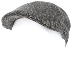 Texas Woolrich Herringbone Brown Flat Cap - Stetson -Stetson 4043898780834 5 scaled