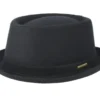 Wool Black Pork Pie - Stetson