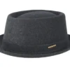 Wool Grey Pork Pie - Stetson