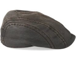 Ivy Cap Co/Pe Brown Flat Cap - Stetson -Stetson 4043898813174 3 scaled