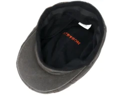 Ivy Cap Co/Pe Brown Flat Cap - Stetson -Stetson 4043898813174 4 scaled