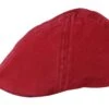 Texas Organic Cotton Burgundy Flat Cap - Stetson
