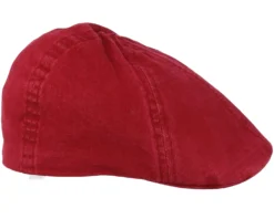 Texas Organic Cotton Burgundy Flat Cap - Stetson 7 Texas Organic Cotton Burgundy Flat Cap - Stetson -Stetson 4043898871990 3 scaled