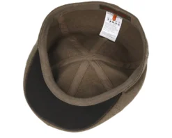 Texas Canvas Olive Flatcap - Stetson -Stetson 4043898880855 4 scaled