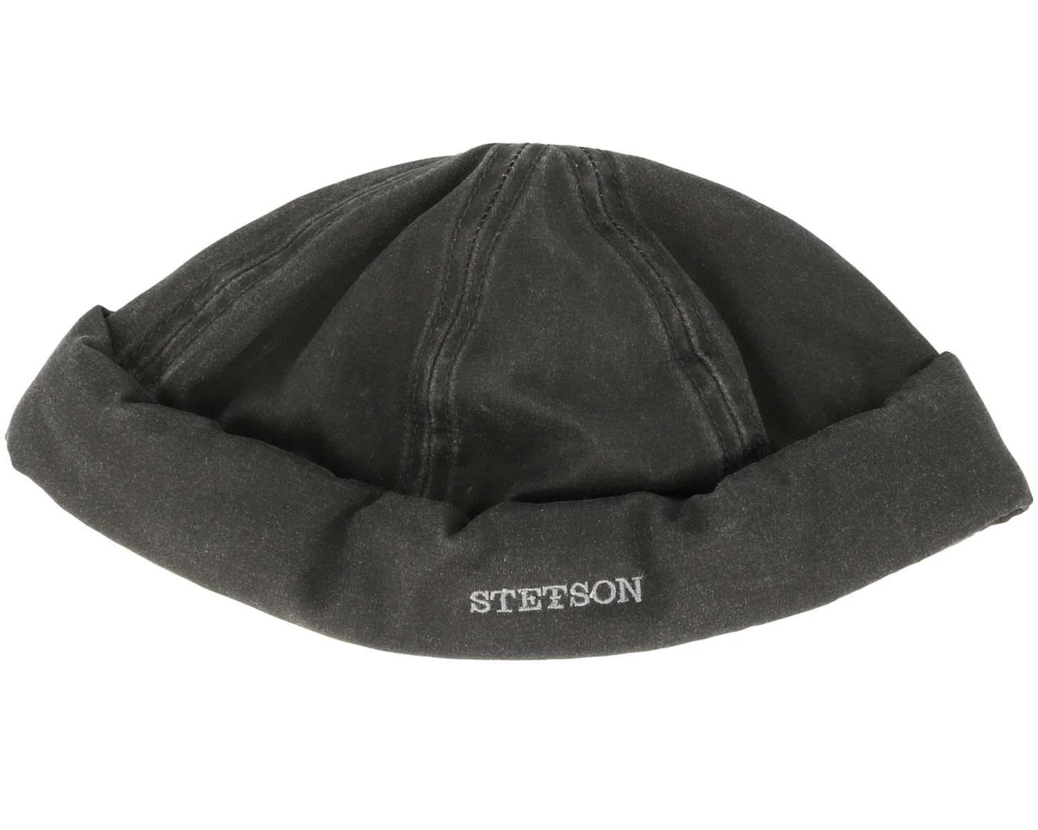 Docker Co/Pe Black Short Beanie - Stetson 1 Docker Co/Pe Black Short Beanie - Stetson