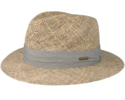 Seagrass Traveller Beige/Grey Straw - Stetson