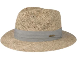 Seagrass Traveller Beige/Grey Straw - Stetson