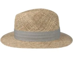 Seagrass Traveller Beige/Grey Straw - Stetson -Stetson 4043898882248 3