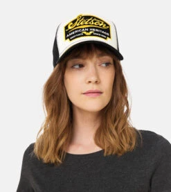 American Heritage White/Black Trucker - Stetson 13 American Heritage White/Black Trucker - Stetson -Stetson 4043898886673 Radics Fanni FEMALE 1 20211025