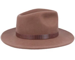Outdoor Western Woolfelt 67 Brown Fedora - Stetson -Stetson 4043898894982 3