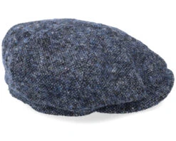 Hatteras Donegal Navy Flat Cap - Stetson 7 Hatteras Donegal Navy Flat Cap - Stetson -Stetson 4043898901499 3