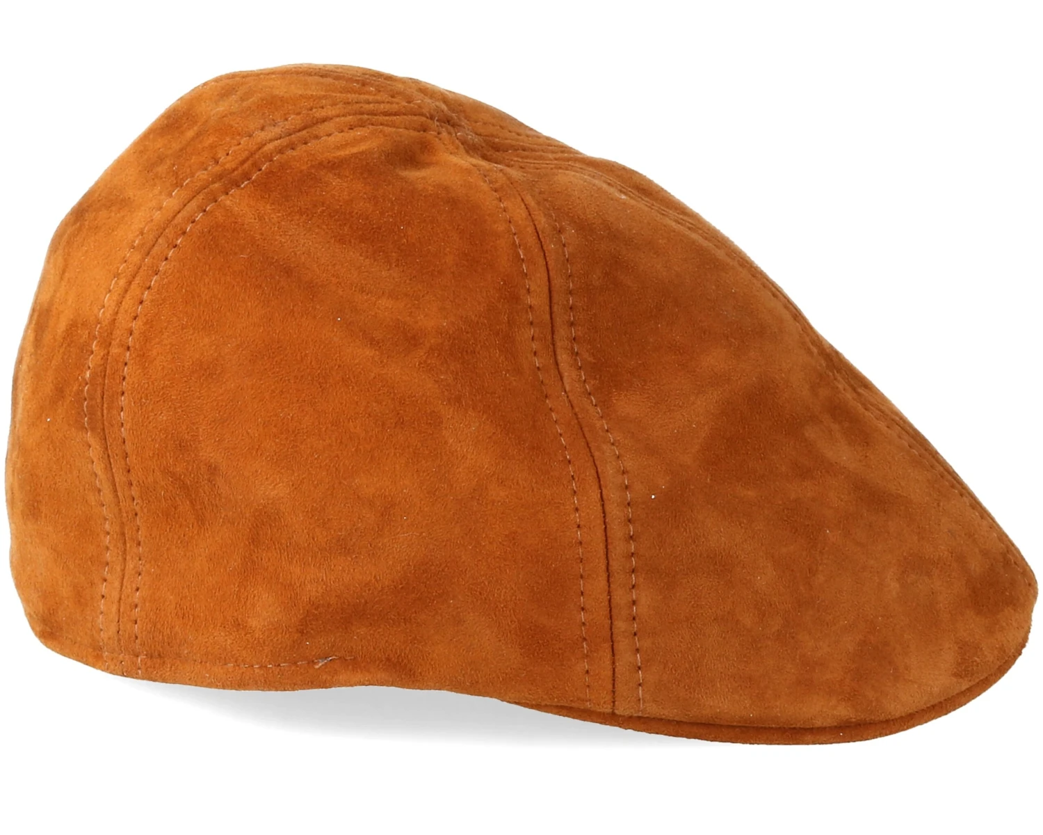 Texas Goat Suede Light Brown Flat Cap - Stetson 3 Texas Goat Suede Light Brown Flat Cap - Stetson - Image 3
