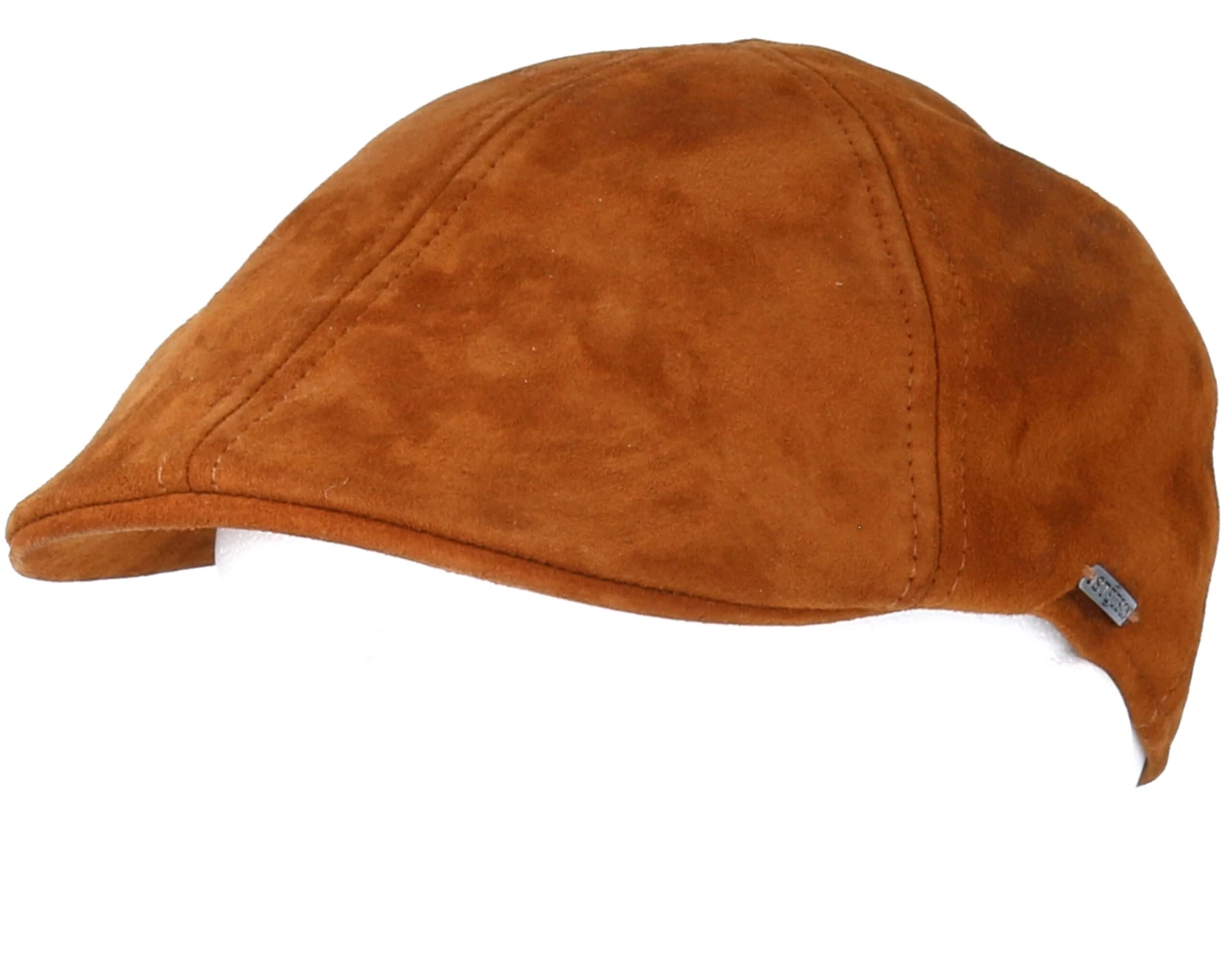 Texas Goat Suede Light Brown Flat Cap - Stetson 5 Texas Goat Suede Light Brown Flat Cap - Stetson - Image 5
