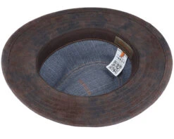 Tller Pigskin Brown Hat - Stetson -Stetson 4043898911344 4