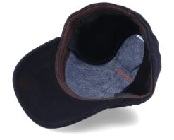 Baseball Wool/Cashmere Black Ear Flap - Stetson -Stetson 4043898922449 4