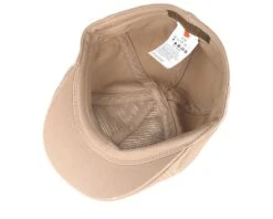 Texas Cotton Beige Flat Cap - Stetson -Stetson 4043898929561 4