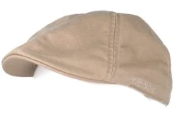 Texas Cotton Beige Flat Cap - Stetson -Stetson 4043898929561 5