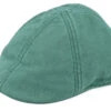 Texas Cotton Green Flat Cap - Stetson