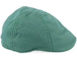 Texas Cotton Green Flat Cap - Stetson -Stetson 4043898929783 3
