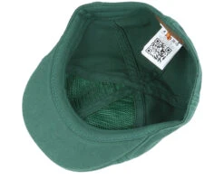 Texas Cotton Green Flat Cap - Stetson -Stetson 4043898929783 4