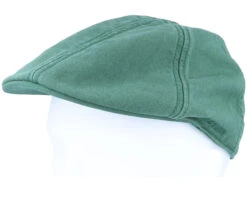 Texas Cotton Green Flat Cap - Stetson -Stetson 4043898929783 5