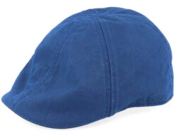 Texas Cotton Navy Flat Cap - Stetson