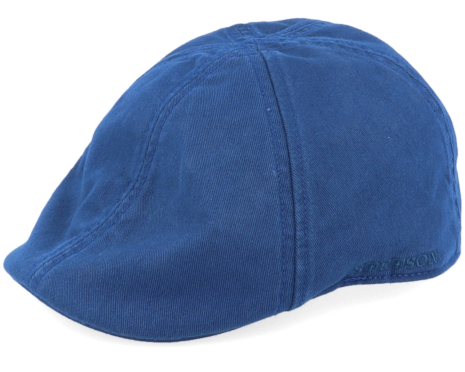 Texas Cotton Navy Flat Cap - Stetson 1 Texas Cotton Navy Flat Cap - Stetson