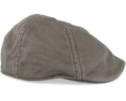 Texas Cotton Olive Flat Cap - Stetson -Stetson 4043898929929 3