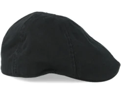 Texas Cotton Black Flat Cap - Stetson 8 Texas Cotton Black Flat Cap - Stetson -Stetson 4043898929950 3 scaled