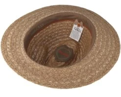 Raffia Beige Straw Hat - Stetson -Stetson 4043898938129 4