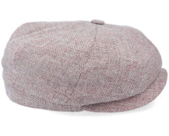 Hatteras Virgin Wool/Linen Purple Flat Cap - Stetson -Stetson 4043898946223 3