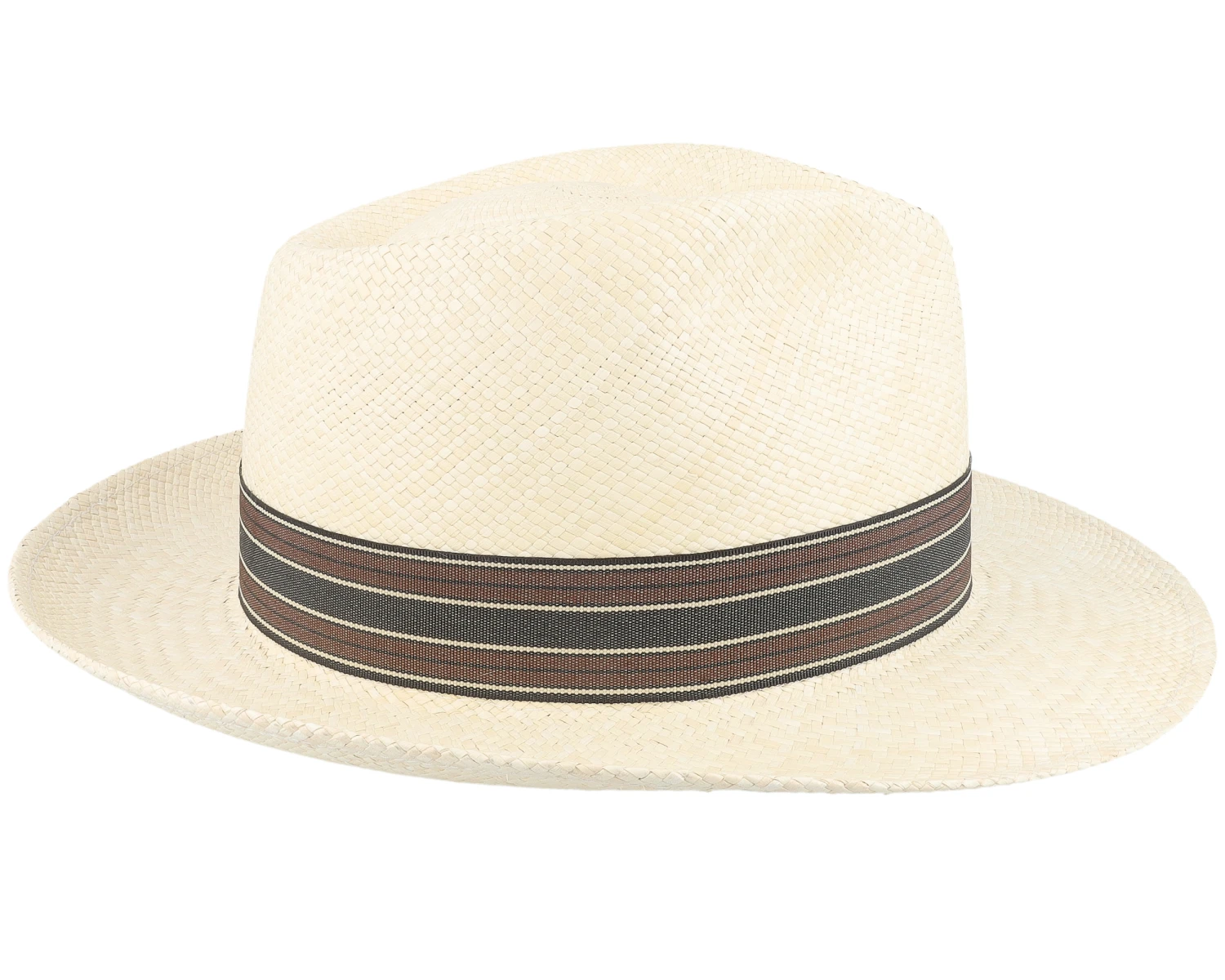 Fedora Panama Beige Straw Hat - Stetson 3 Fedora Panama Beige Straw Hat - Stetson - Image 3