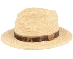 Traveller Raffia Beige/Brown Straw Hat - Stetson