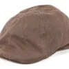 Texas Co/Pes Brown Flat Cap - Stetson