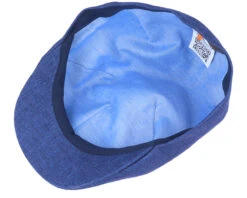 Texas Linen 2 Blue Flat Cap - Stetson 8 Texas Linen 2 Blue Flat Cap - Stetson -Stetson 4043898992862 4