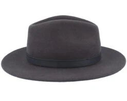 Tller Woolfelt Dark Grey Fedora - Stetson -Stetson 4063633003219 3