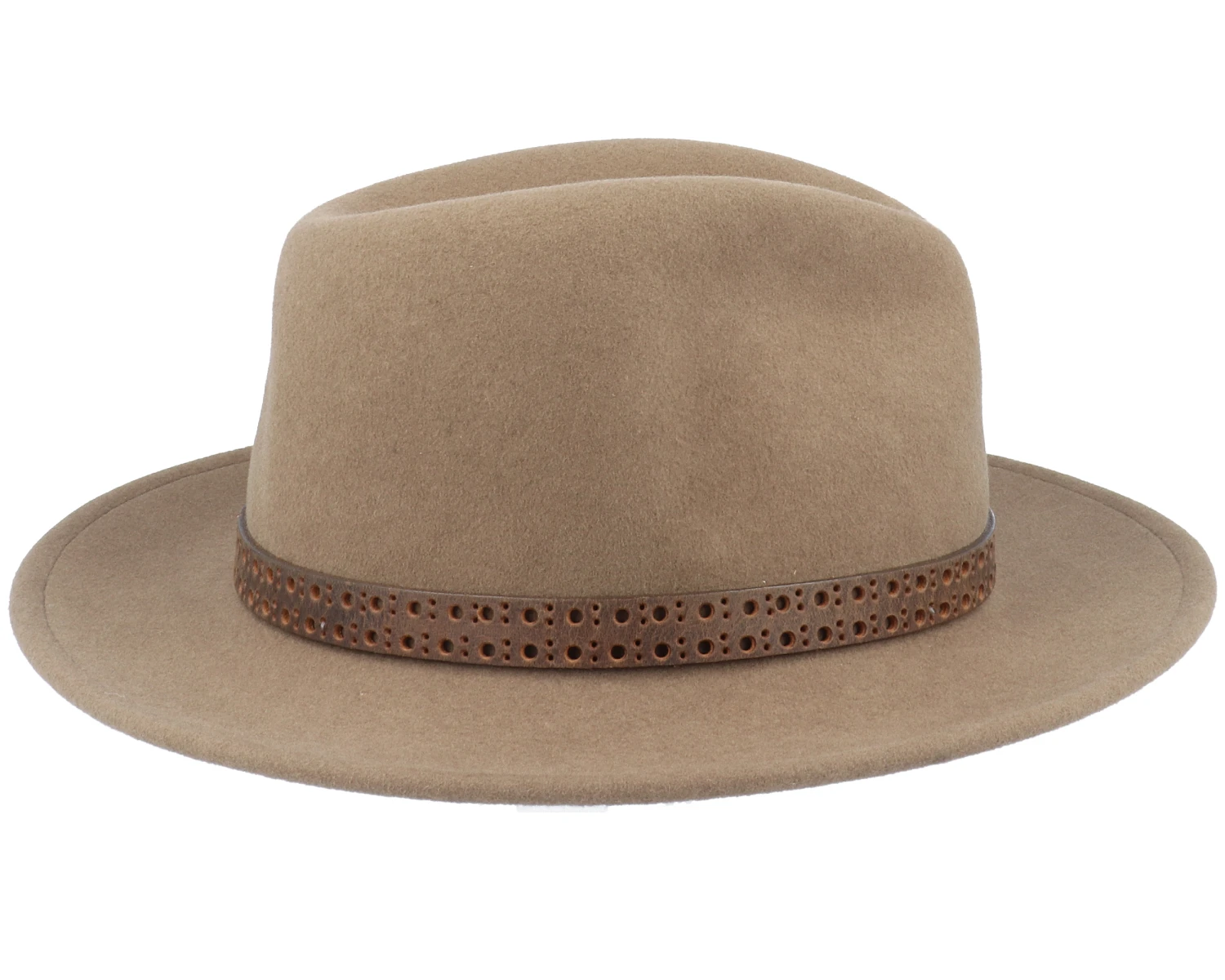 Tller Vitafelt Light Brown Fedora - Stetson 3 Tller Vitafelt Light Brown Fedora - Stetson - Image 3