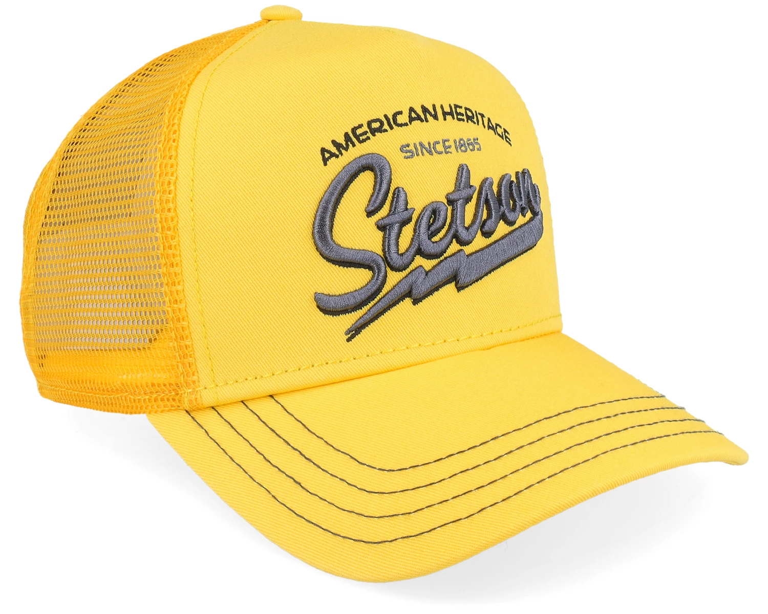 American Heritage Classic Yellow Trucker - Stetson 2 American Heritage Classic Yellow Trucker - Stetson - Image 2