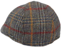 Texas Duck Shape Texas Wool Brown Flat Cap - Stetson -Stetson 4063633016219 2