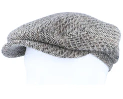 Belfast Driver Cap Virgin Wool Herringbone Flat Cap - Stetson -Stetson 4063633018053 5
