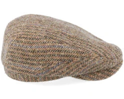 Belfast Driver Cap Virgin Wool Herringbone Brown Flat Cap - Stetson 7 Belfast Driver Cap Virgin Wool Herringbone Brown Flat Cap - Stetson -Stetson 4063633018060 3