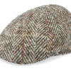 Texas Herringbone Multi Flat Cap - Stetson