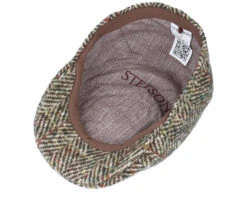 Texas Herringbone Multi Flat Cap - Stetson -Stetson 4063633019296 4
