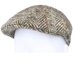 Texas Herringbone Multi Flat Cap - Stetson -Stetson 4063633019296 5