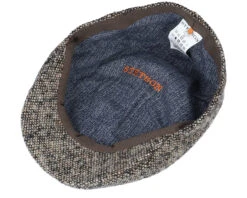 Texas Duck Shape Texas Donegal Khaki Flat Cap - Stetson 8 Texas Duck Shape Texas Donegal Khaki Flat Cap - Stetson -Stetson 4063633019685 4