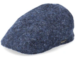 Texas Donegal Navy Flat Cap - Stetson